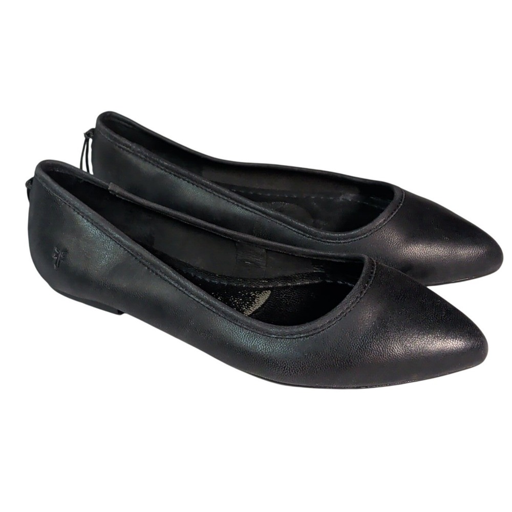 Frye Ballet Flats Womens Size 8.5M Shoes Pointed Toe Leather Bohemian Boho